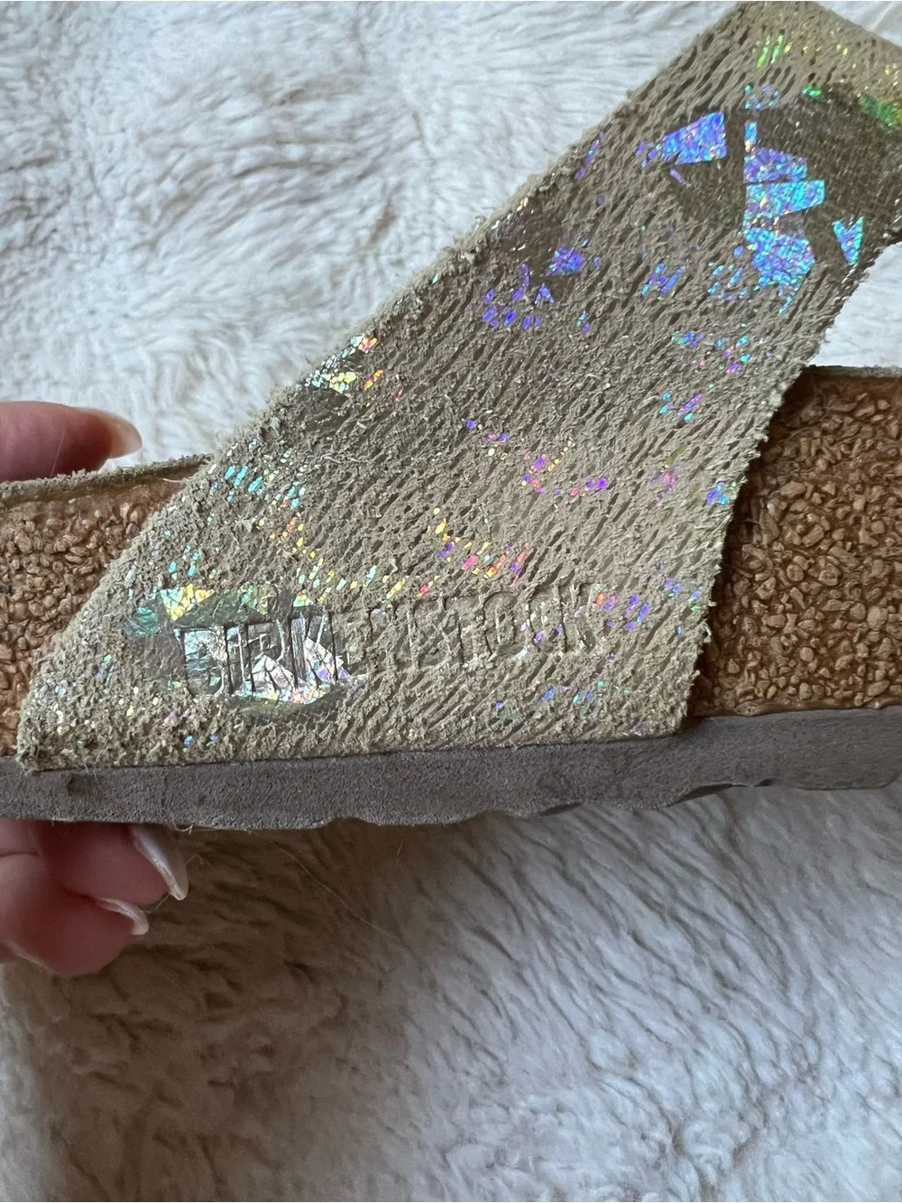 Birkenstock Gizeh Hologram EU 39 US 8-8 1/2